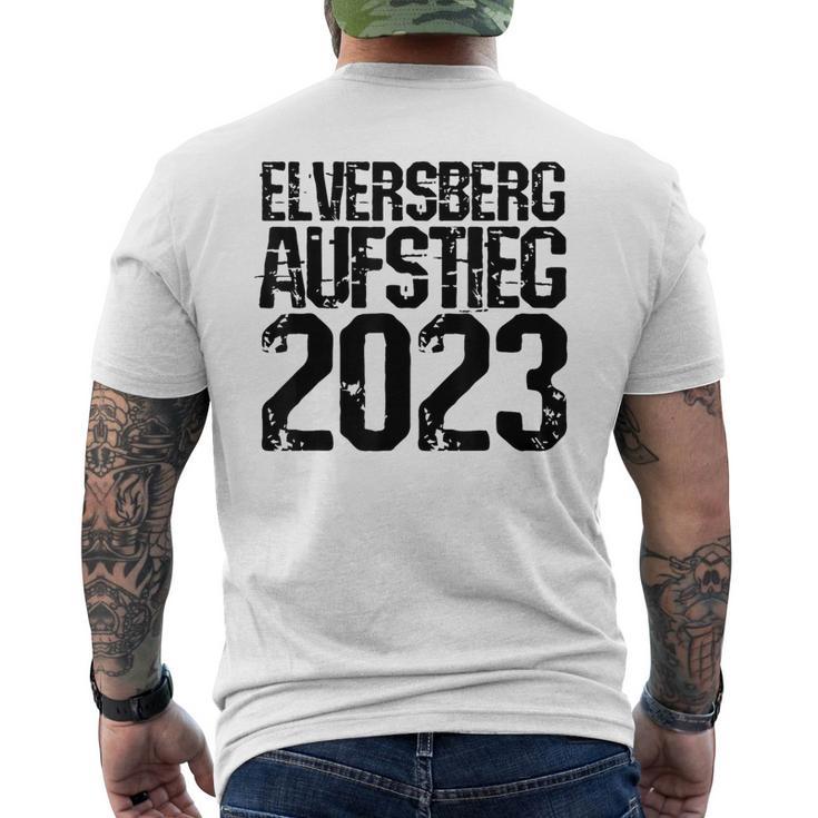 Elversberg Saarland Sve 07 Fan 2 League Aufsteigung 2023 Football T-Shirt mit Rückendruck