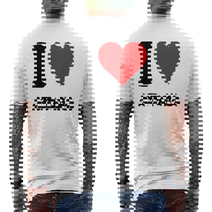 Me Encanta Aitana Camiseta Hombre Estampado Espalda