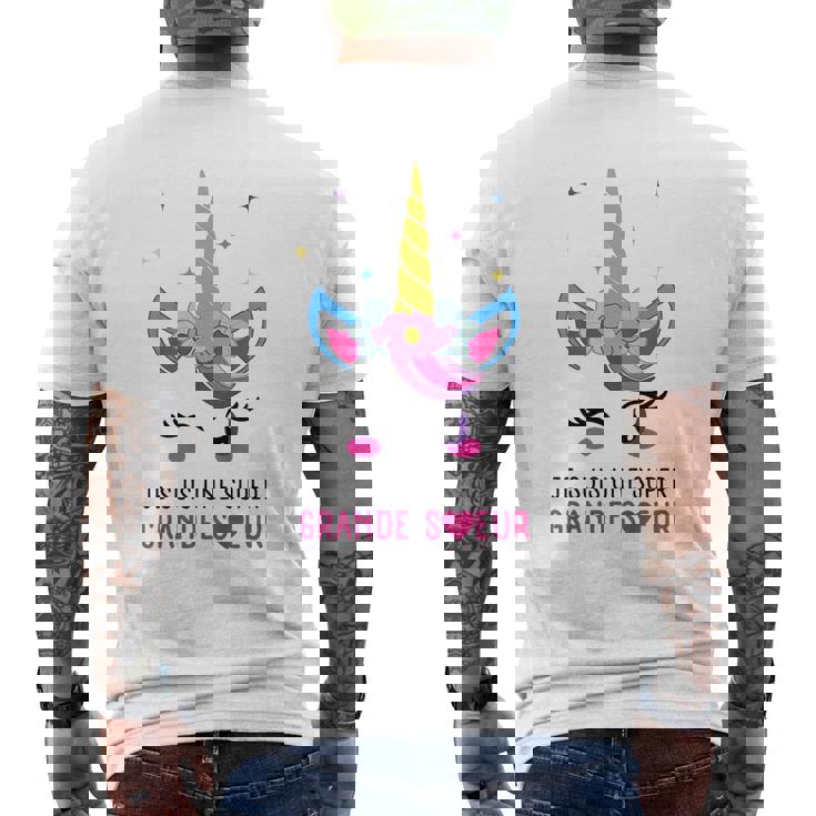 Enfant Grande Soeur Cadeau Naissance Petit Frère Petite Soeur T-shirt imprimé au dos