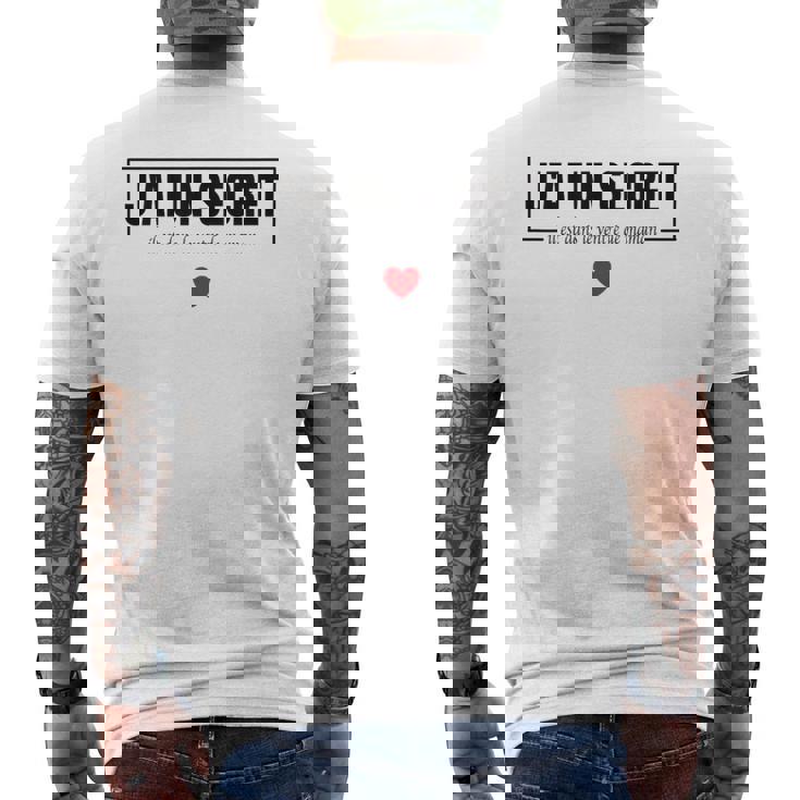 Enfant Enfant J'ai Un Secret Futur Grand Frèrefuture Grande Soeur T-shirt imprimé au dos