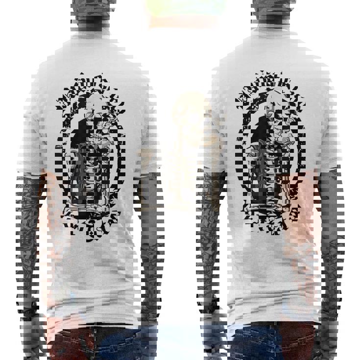 Esperando A Mis Próximos Tatuadores Tatuador Adictos Al Tatuaje Camiseta Hombre Estampado Espalda