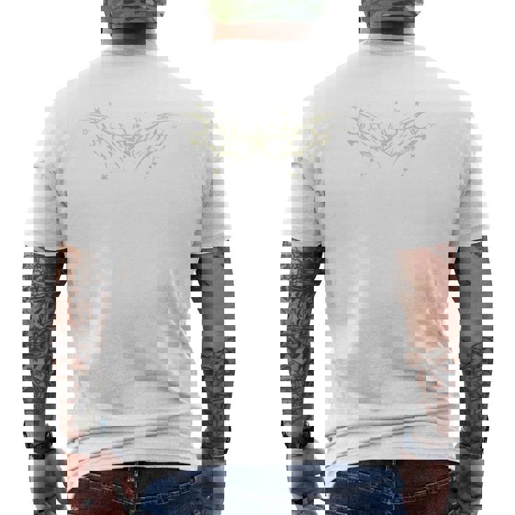Estrella De Los 90 Con Estilo De Tatuaje De Estrella Del Y2k Camiseta Hombre Estampado Espalda