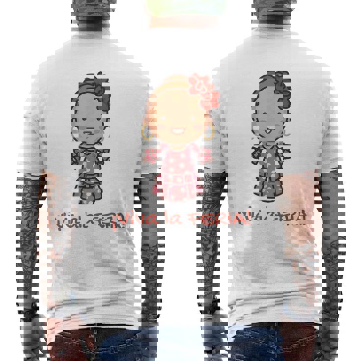 Feria Flamenca Regalos Originales Para La Feria Y Fiestas Camiseta Hombre Estampado Espalda