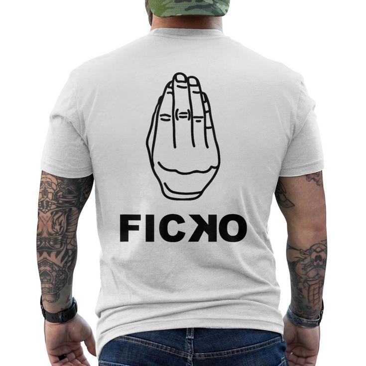 Ficko Figgo T-Shirt mit Rückendruck