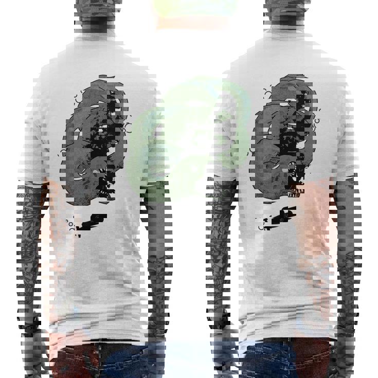 Fondazione Scp Scp-3000 Ananteshesha T-shirt da uomo con stampa posteriore