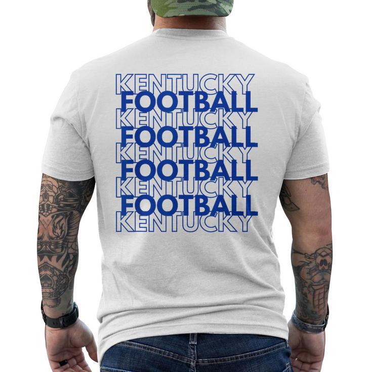 Football Kentucky Gear Football Kentucky Men's T-shirt Back Print