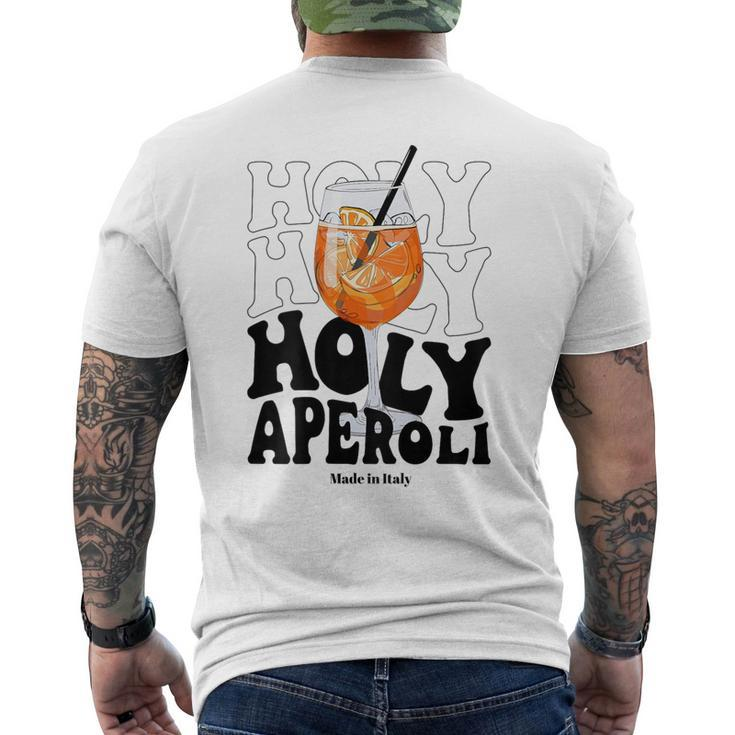 Holy Aperoly Lustiges Zitat Jga Geschenk Gray T-Shirt mit Rückendruck