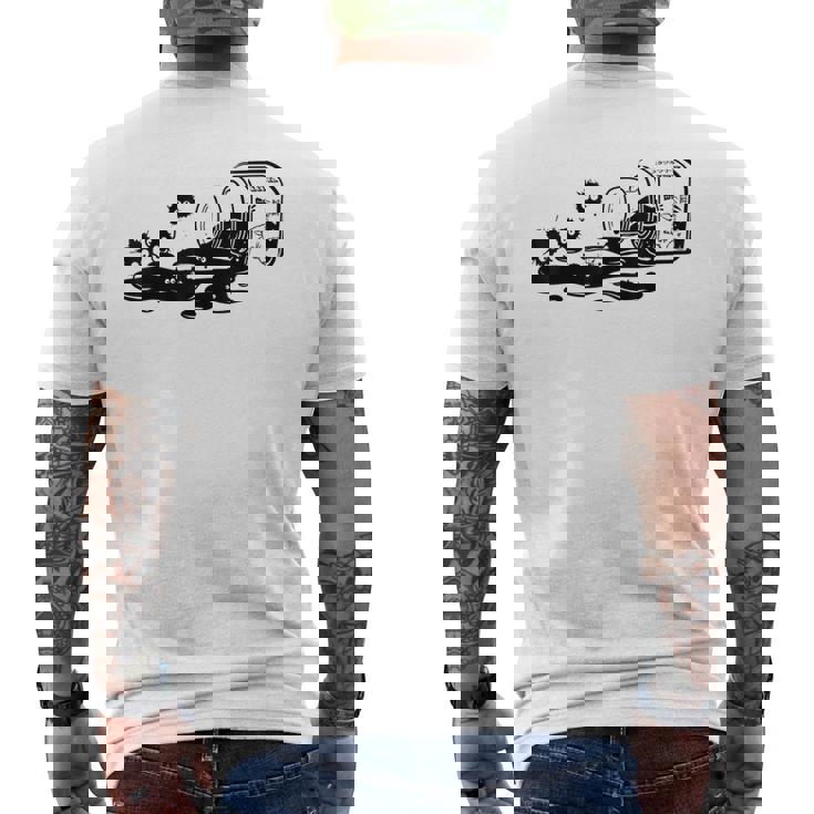 Ink Bottle Sprites Japan T-shirt da uomo con stampa posteriore