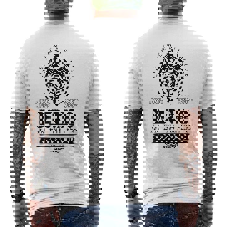 It's A Durio Thing You Wouldn't Understand Durio Last Name An Endless Legend Men's T-shirt Back Print
