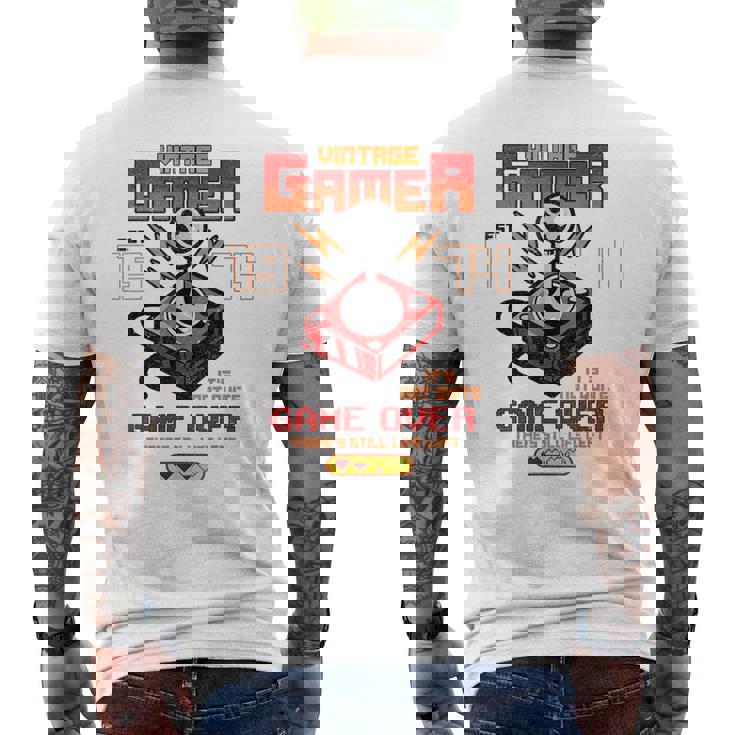 Jugadorintage Desde 1974 Juegos De Cumpleaños Divertidos Camiseta Hombre Estampado Espalda