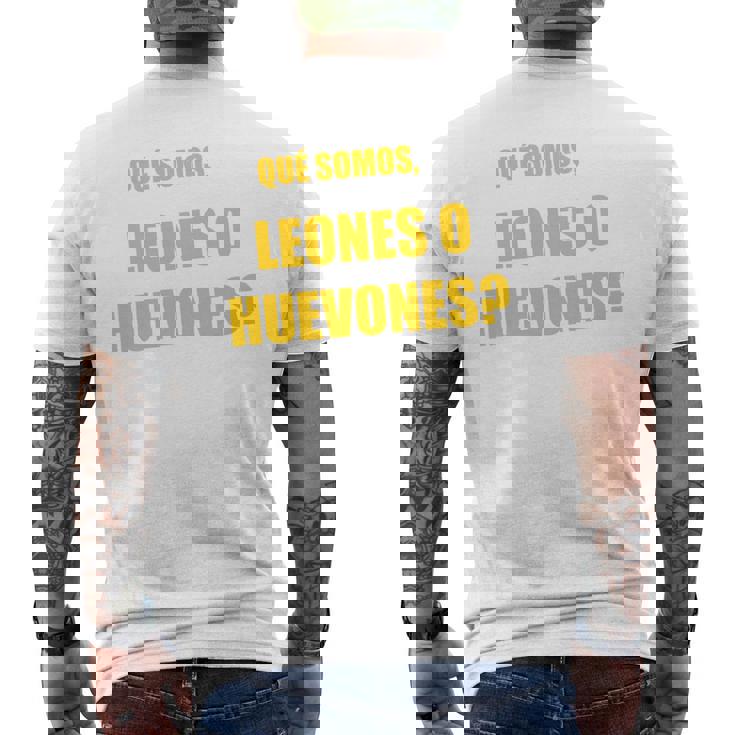 La Que Se Avecina Leones O Huevones Manga Larga Camiseta Hombre