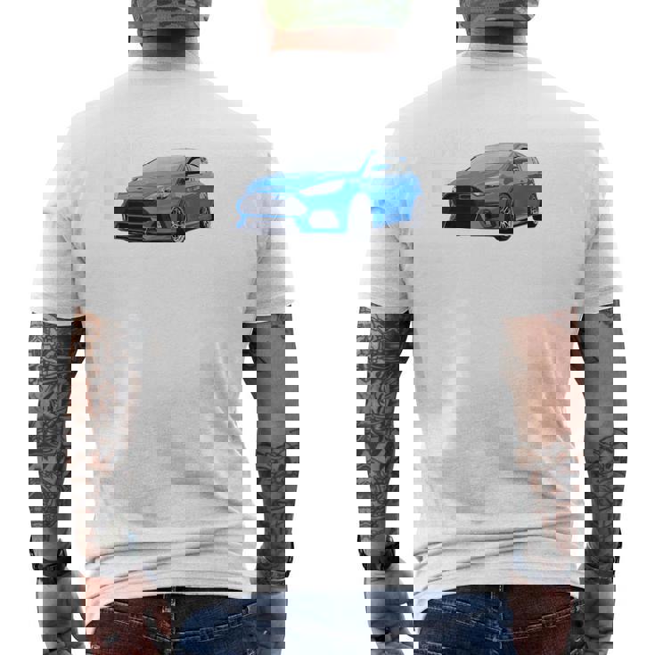 Mk3 Car Rallye Sport Rs Berlina T-shirt da uomo con stampa posteriore