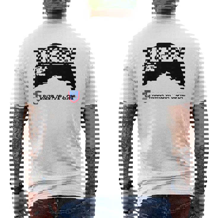 Monte Triglav Climb Monte Tricorno Caminata Senderismo Regalo Eslovenia Camiseta Hombre Estampado Espalda