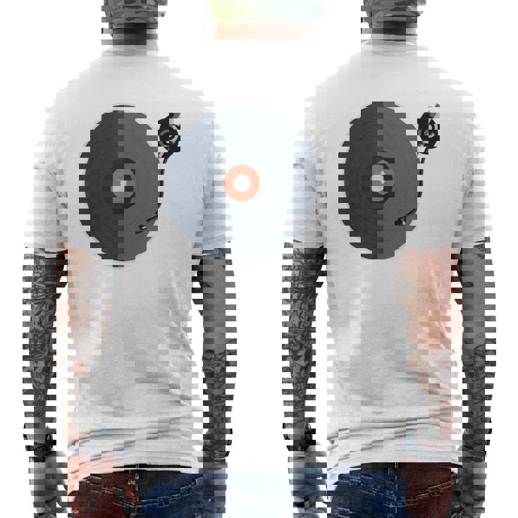 Musique De Disqueinyle T-shirt imprimé au dos