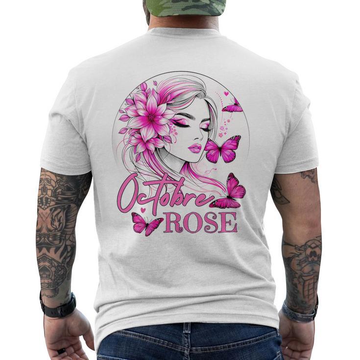 Tee-shirt Octobre Rose Pour Femme - Sensibilisation Cancer Du Sein - Ruban Rose - Cadeau 2025