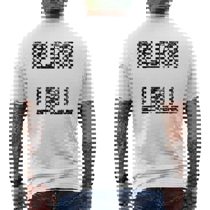 Paradiddle Drum Camicia Drumming Drummer T-shirt da uomo con stampa posteriore