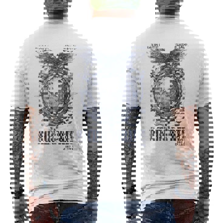 Pacific Ocean Pirates - Eagle Helm Globe Adventure T-Shirt