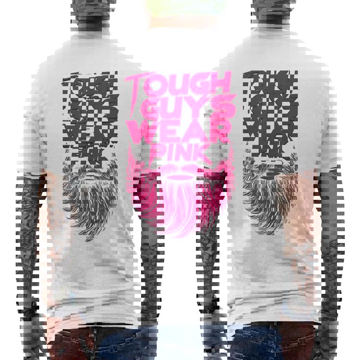 I Ragazzi Duri Indossano Il Rosa Uomo Divertente T-shirt da uomo con stampa posteriore