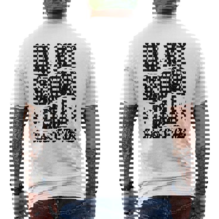In My Senior Era Class Of 2025 Graduate Senior 2025 Men's T-shirt Back Print