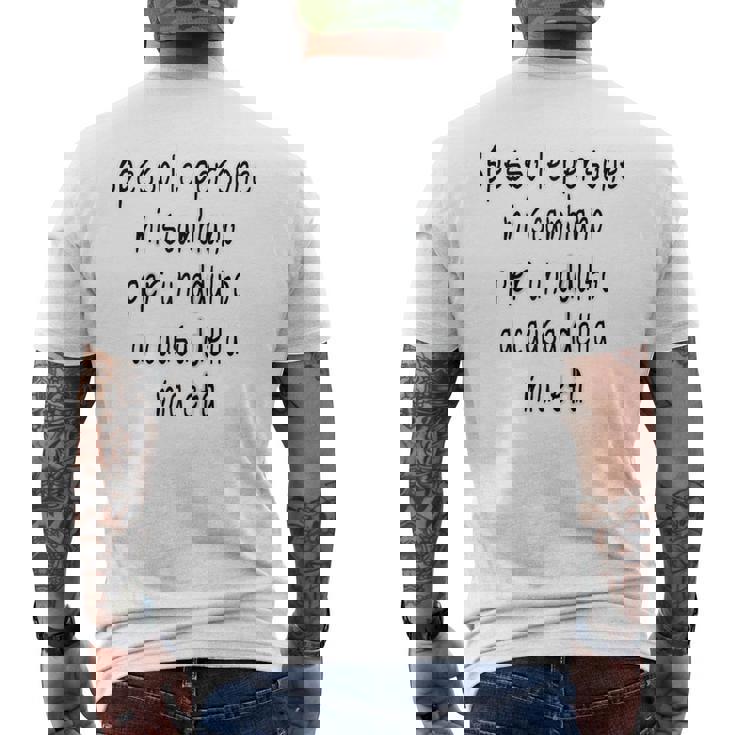 Spesso Le Persone Mi Scambiano Per Un Adulto Maglia Con Maniche Raglan T-shirt da uomo con stampa posteriore