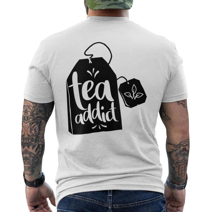 Tea Addict Tea Lovers Crazy Tea T-Shirt mit Rückendruck