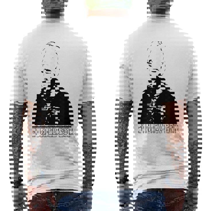 Vincitore Categoria Becchi È Una Bella Bestia Meme Trash T-shirt da uomo con stampa posteriore