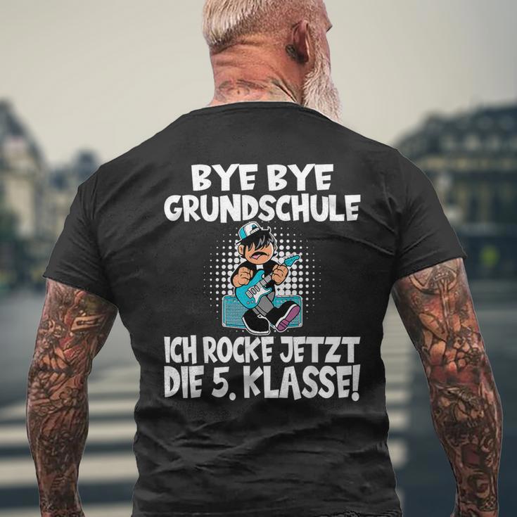 5 Class Bye Bye Primary School Ich Rock Jetzt Die 5Th Class T-Shirt mit Rückendruck Geschenke für alte Männer