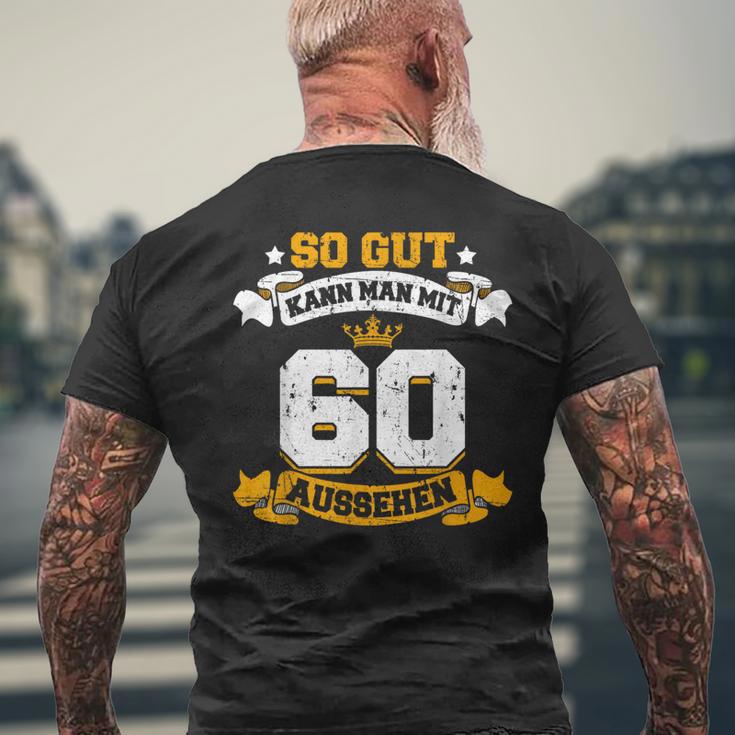 60 Birthday Slogan T-Shirt mit Rückendruck Geschenke für alte Männer