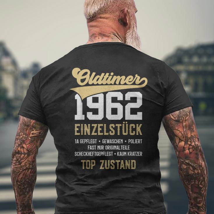 61 Jahre Oldtimer 1962Intage 61St Birthday T-Shirt mit Rückendruck Geschenke für alte Männer