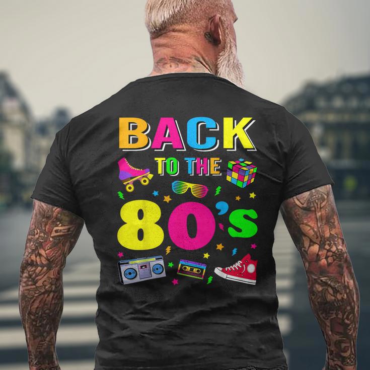 '80S Retro Motto I Love 80'S T-Shirt mit Rückendruck Geschenke für alte Männer