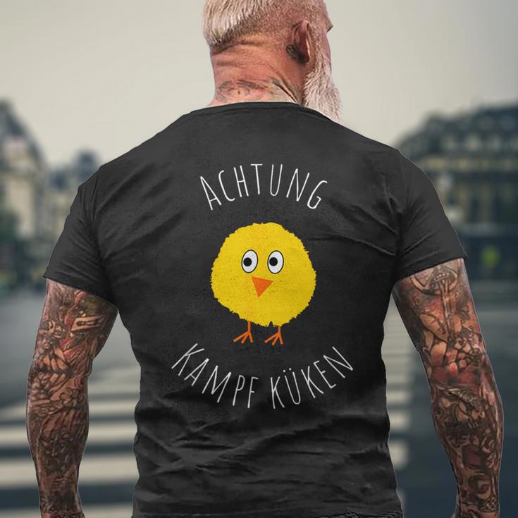 Achtungor Dem Kampfchen T-Shirt mit Rückendruck Geschenke für alte Männer