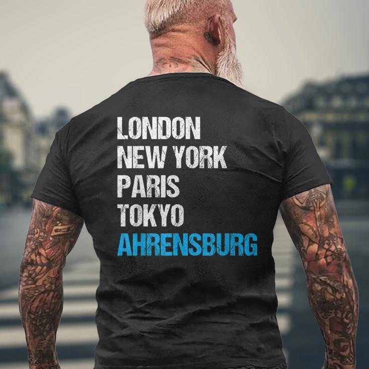 Ahrensburg Ahrensburg Souvenir T-Shirt mit Rückendruck Geschenke für alte Männer