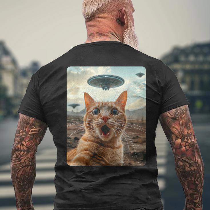 Alien Encounter T-Shirt mit Rückendruck Geschenke für alte Männer