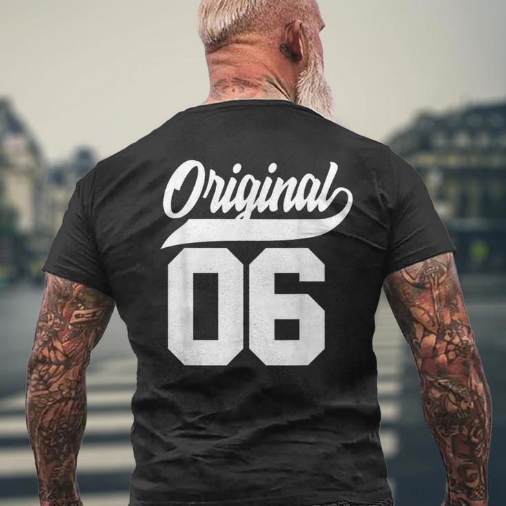 Ankarali Original 06 Memleket Ankara Angara Türkiye T-Shirt mit Rückendruck Geschenke für alte Männer