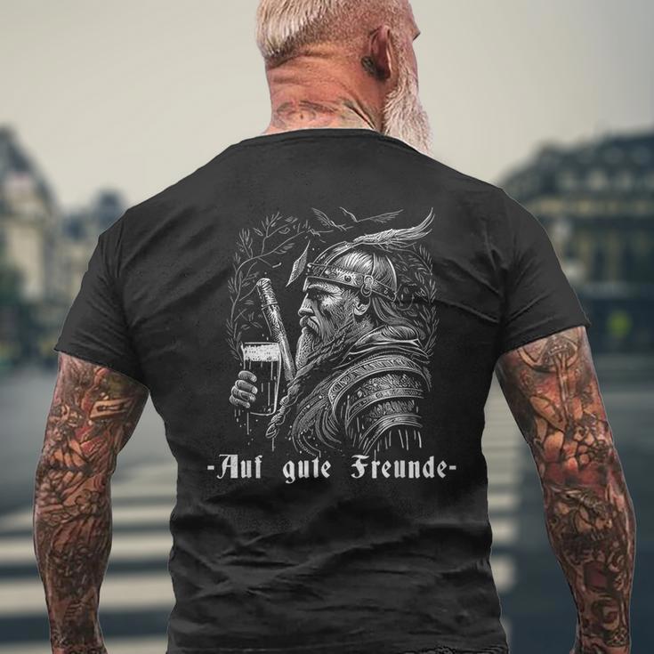 Auf Gute Freunde T-Shirt mit Rückendruck Geschenke für alte Männer