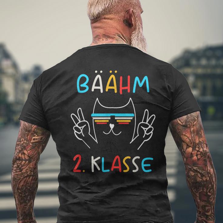 Bäähm 2Nd Class T-Shirt mit Rückendruck Geschenke für alte Männer