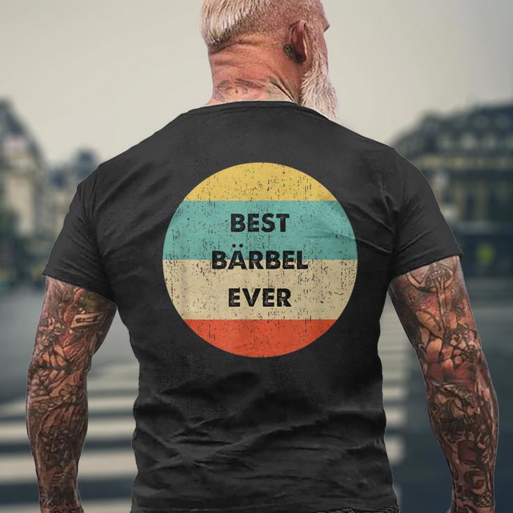 Bärbel First Name T-Shirt mit Rückendruck Geschenke für alte Männer