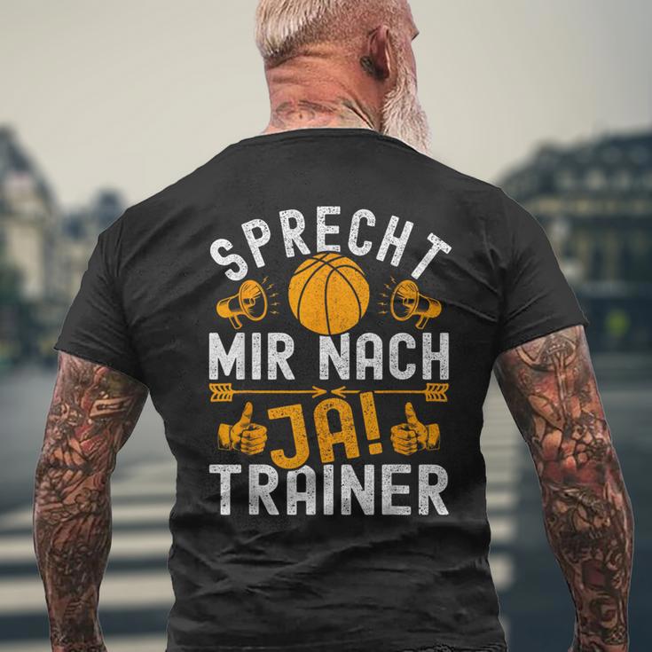 Basketball Team S T-Shirt mit Rückendruck Geschenke für alte Männer