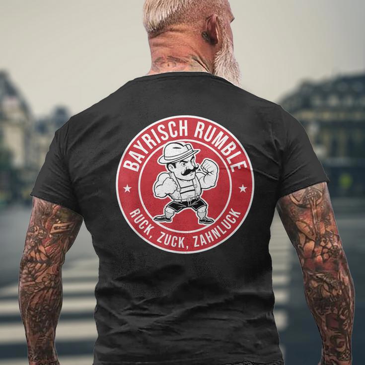 Bayrik Rubble Ruck Zuck Zahnluck X Grantler Oktoberfest T-Shirt mit Rückendruck Geschenke für alte Männer