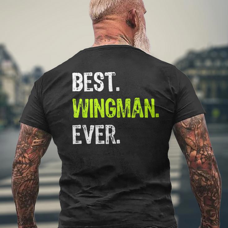 Best Wingman Ever T-Shirt mit Rückendruck Geschenke für alte Männer