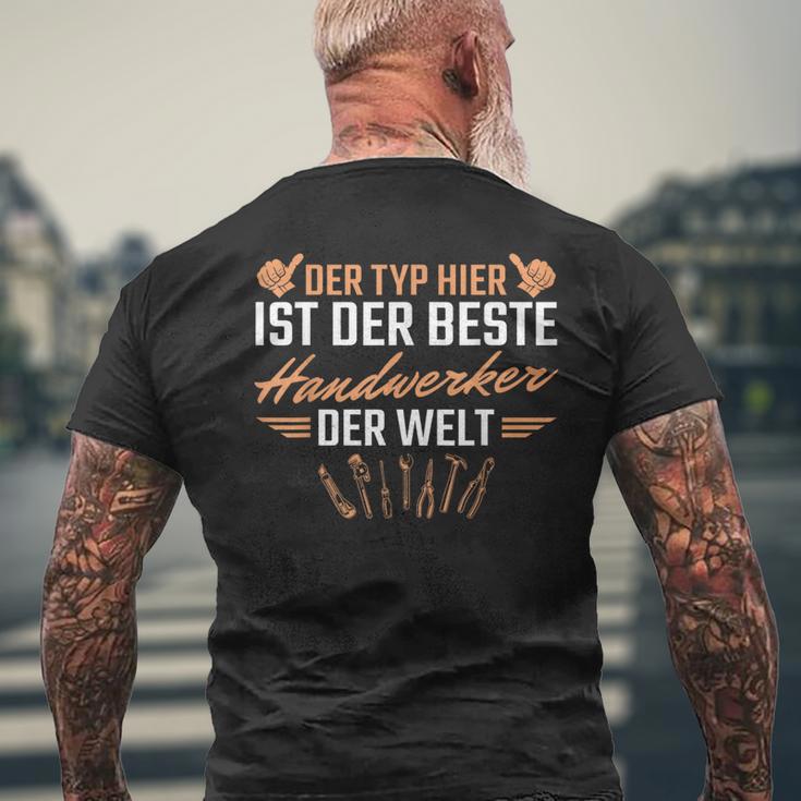 Bester Handwerker Der Welt Diy T-Shirt mit Rückendruck Geschenke für alte Männer