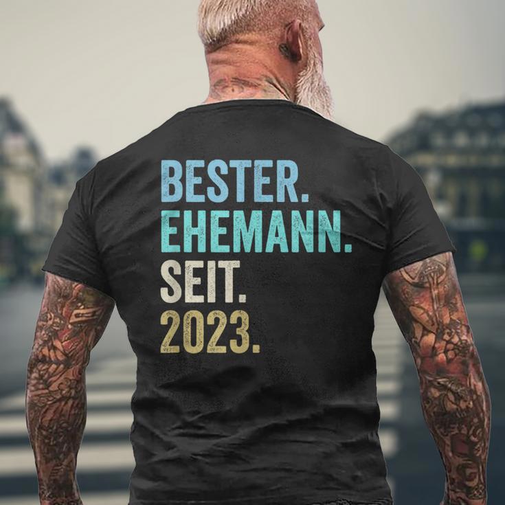 Bester Husann Seit 2023 T-Shirt mit Rückendruck Geschenke für alte Männer