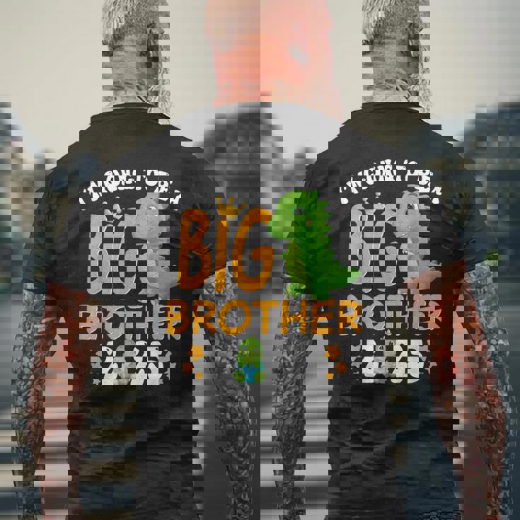 Big Brother 2025 Dinosaur Men's T-shirt Back Print Gifts for Old Men Big Brother 2025 Dinosaur Men's T-shirt Back Print Gifts for Old Men