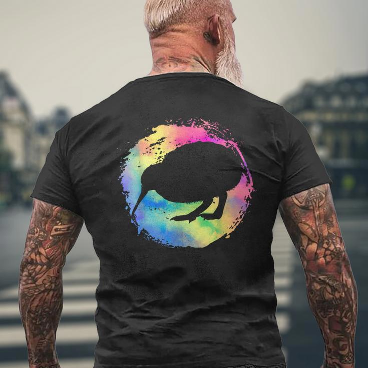 Bird Kiwi New Zealand T-Shirt mit Rückendruck Geschenke für alte Männer