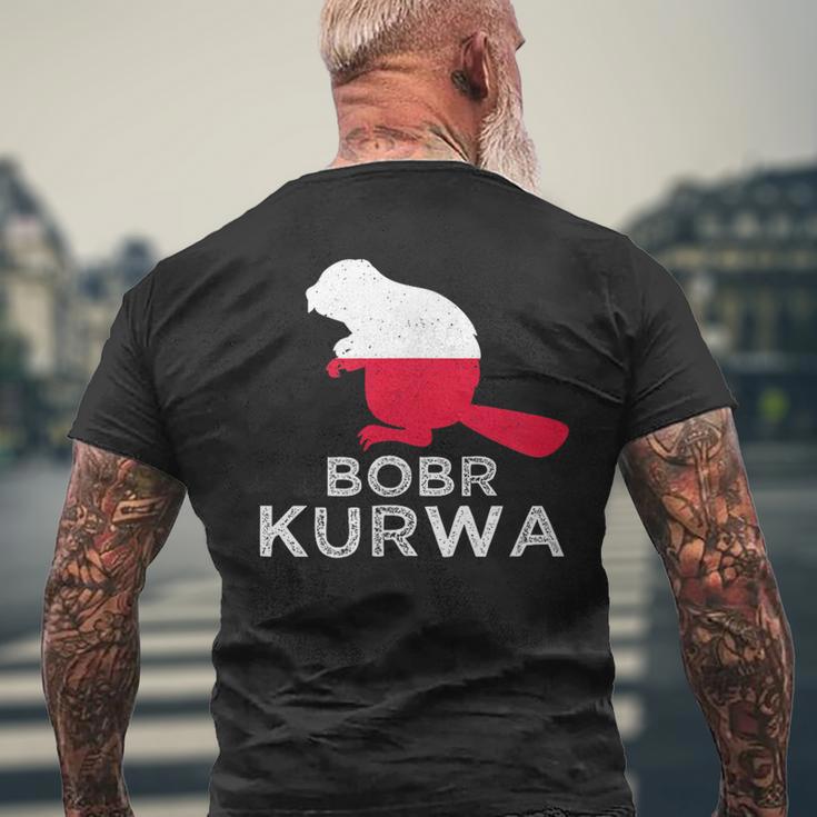 Bobr Kurwa Beaver Bober Bobr Polish Beaver Meme T-Shirt mit Rückendruck Geschenke für alte Männer