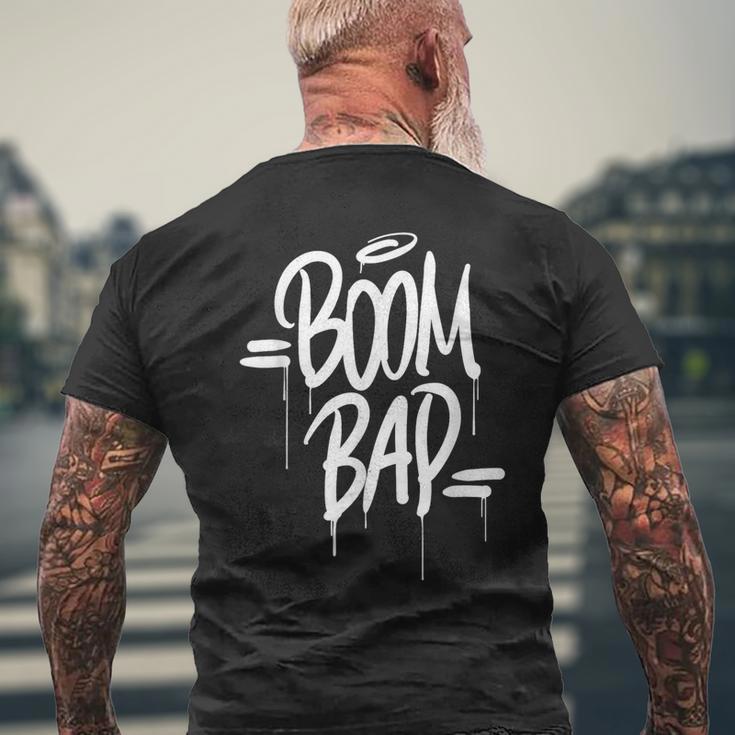 Boom Bap Oldschool Hip Hop Rap T-Shirt mit Rückendruck Geschenke für alte Männer