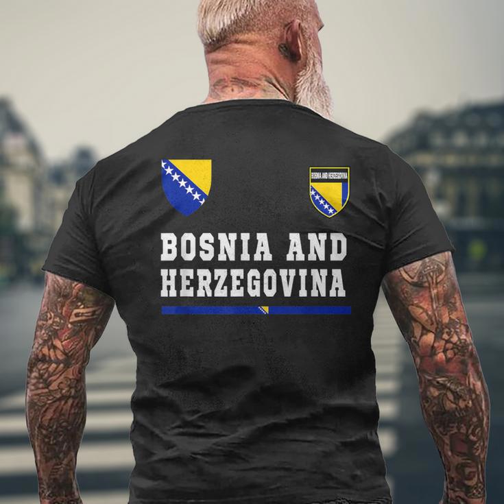 Bosnia SportFootball Jersey Flag Football T-Shirt mit Rückendruck Geschenke für alte Männer