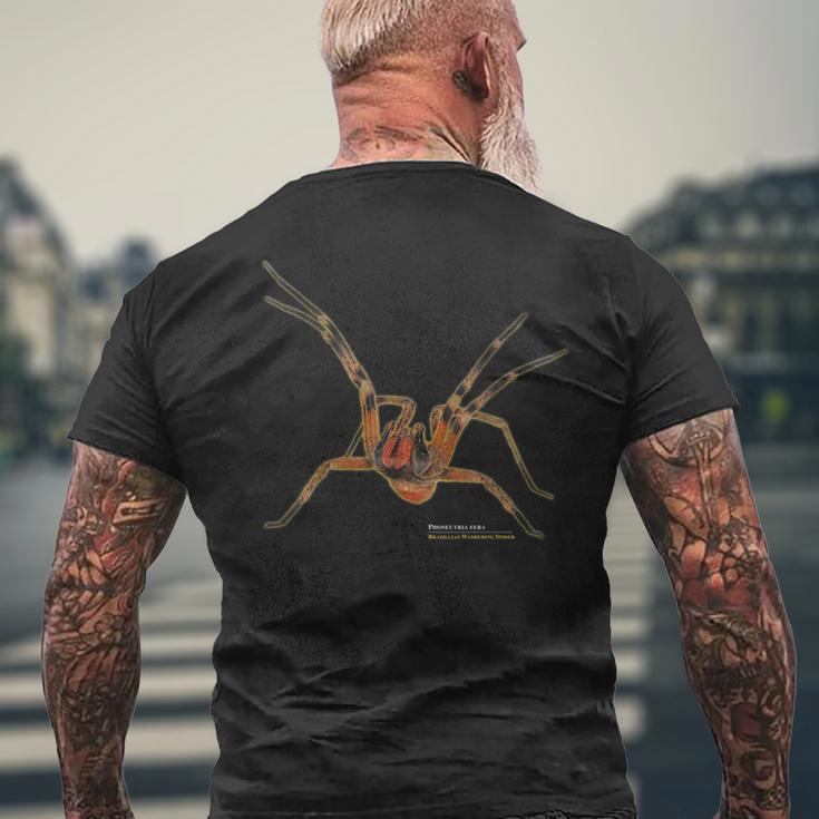 Brazilian Spider Phoneutria Fera T-Shirt mit Rückendruck Geschenke für alte Männer