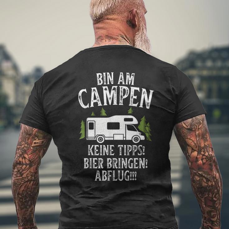 Camping Caravanan Motorhomeintage In Caravan T-Shirt mit Rückendruck Geschenke für alte Männer