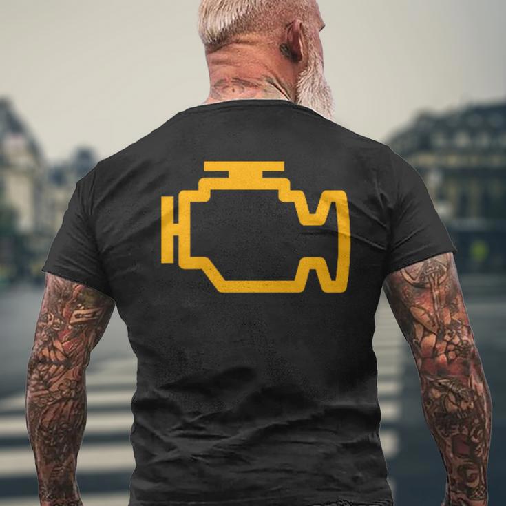 Check Engine T-Shirt mit Rückendruck Geschenke für alte Männer